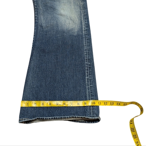 Guess Cliff Bootcut Men's Jeans Relaxed Fit Flap Pocket 36x33 - Picture 10 of 11